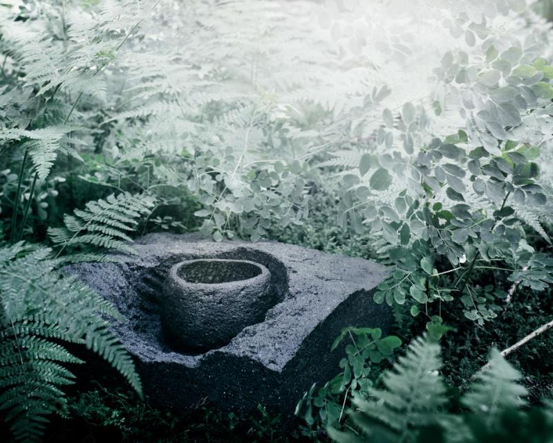 樂雅臣　あとかた　石器 ／ “Traces” Stone bowl　2023