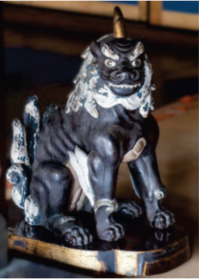 紫宸殿　獅子狛犬像　狛犬