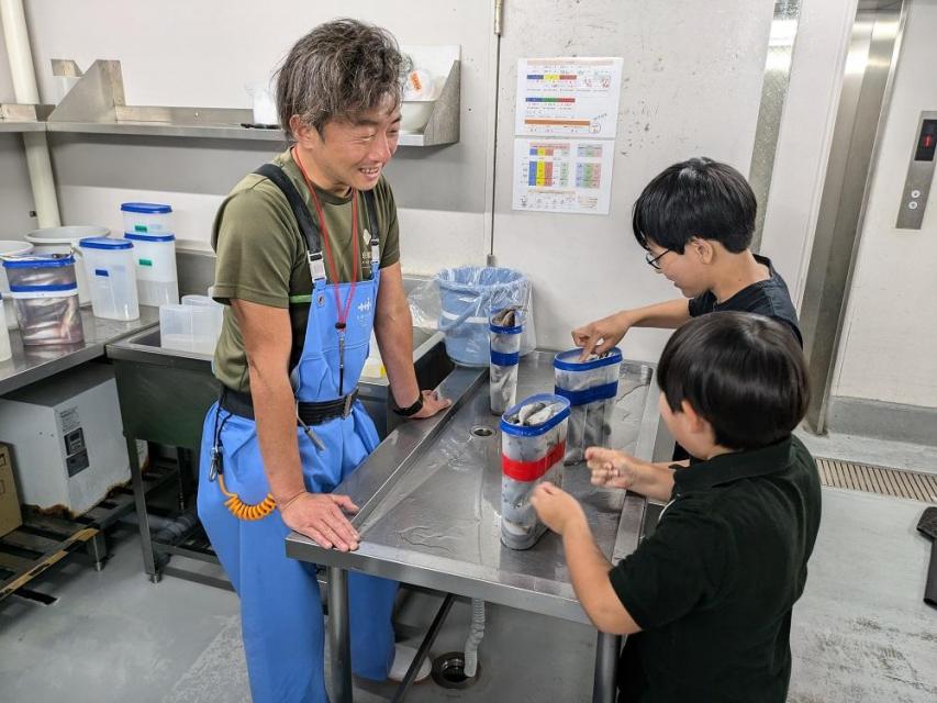 給食係活動のようす（イメージ）