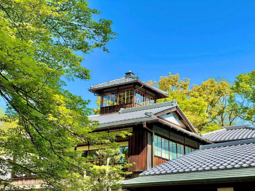 食後は建物ガイド付き　3階望楼もご案内いたします