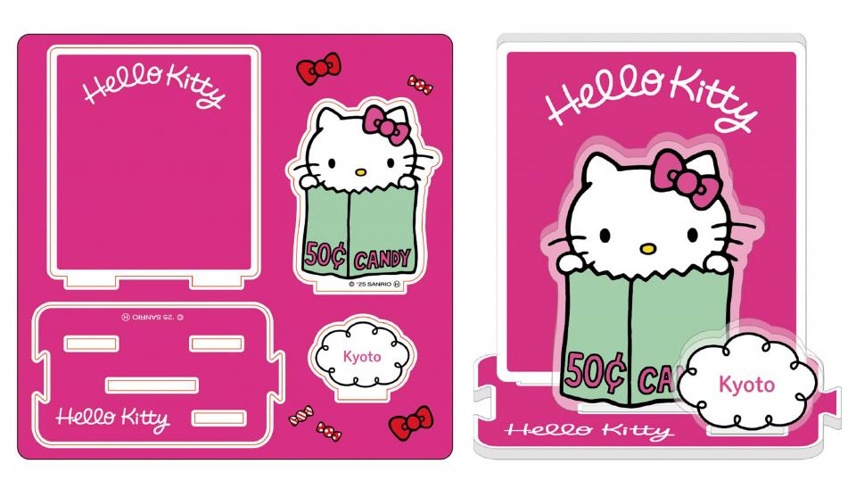 京都展限定グッズ付きチケット グッズ ※画像はイメージです © 2025 SANRIO CO., LTD. APPROVAL NO. SP660004