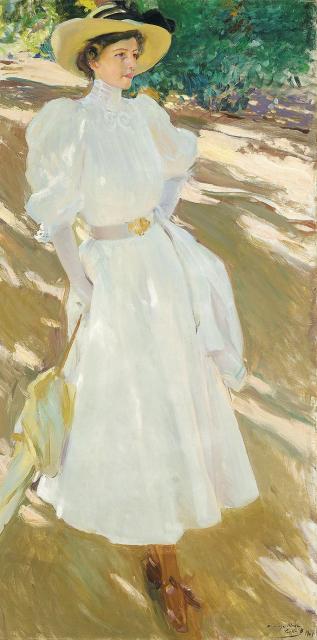 ホアキン・ソローリャ 《ラ・グランハのマリア》 1907年、 油彩／カンヴァス サンディエゴ美術館　 Ⓒ The San Diego Museum of Art