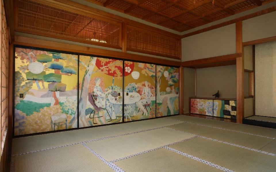 婦女喫茶図