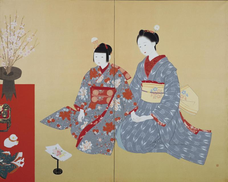 北沢映月《娘》1935年　京都市美術館蔵