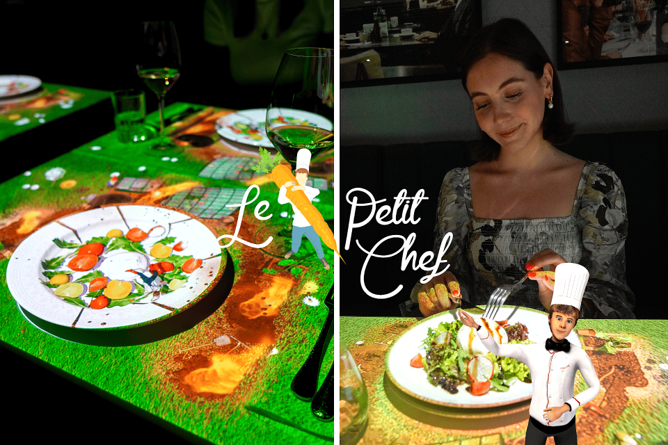 没入型ダイニング・エンターテインメント「Le Petit Chef（ル・プチシェフ）」