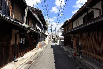 西陣の街並み（イメージ）