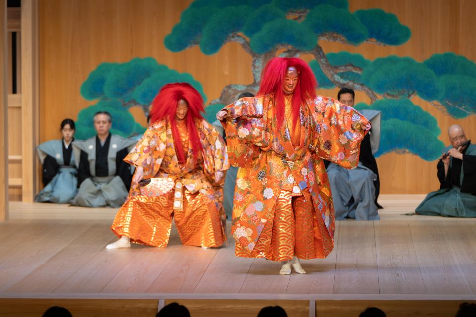 能「乱」では、「中之舞」と言われる通常の舞が「乱」という特別な舞になります