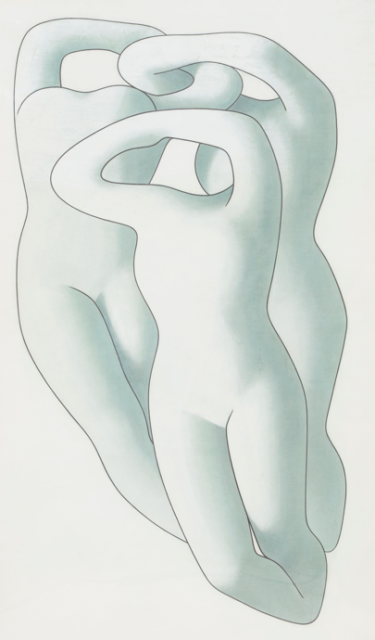 向井久万《浮遊》1950年、歴史館いずみさの所蔵