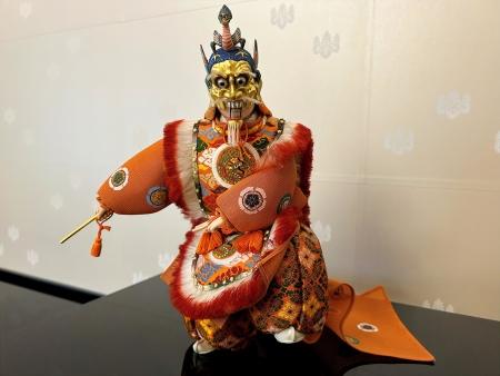 桐塑人形<蘭陵王>