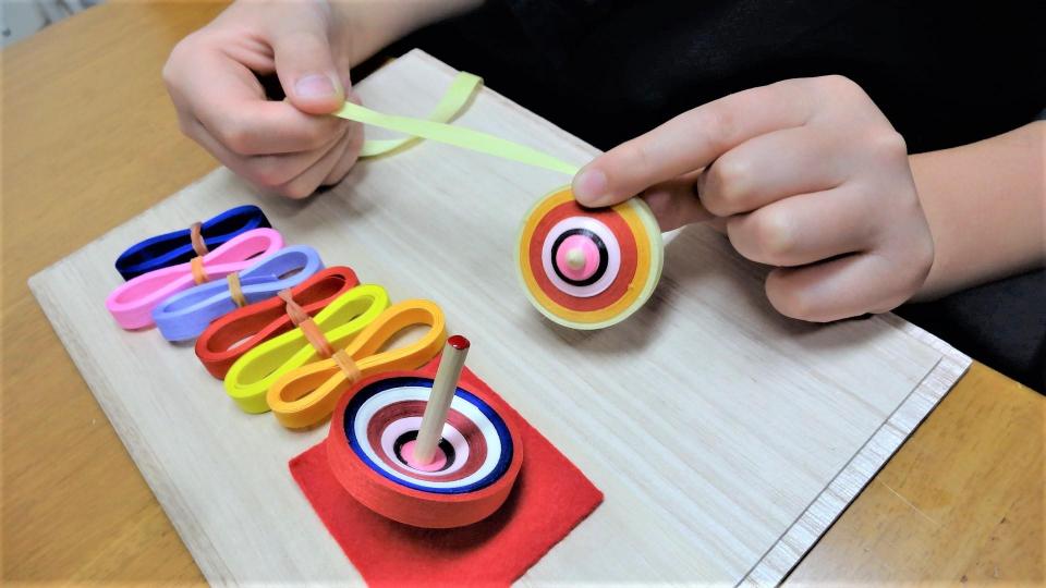 12/7（日）の実演は「京こま」です