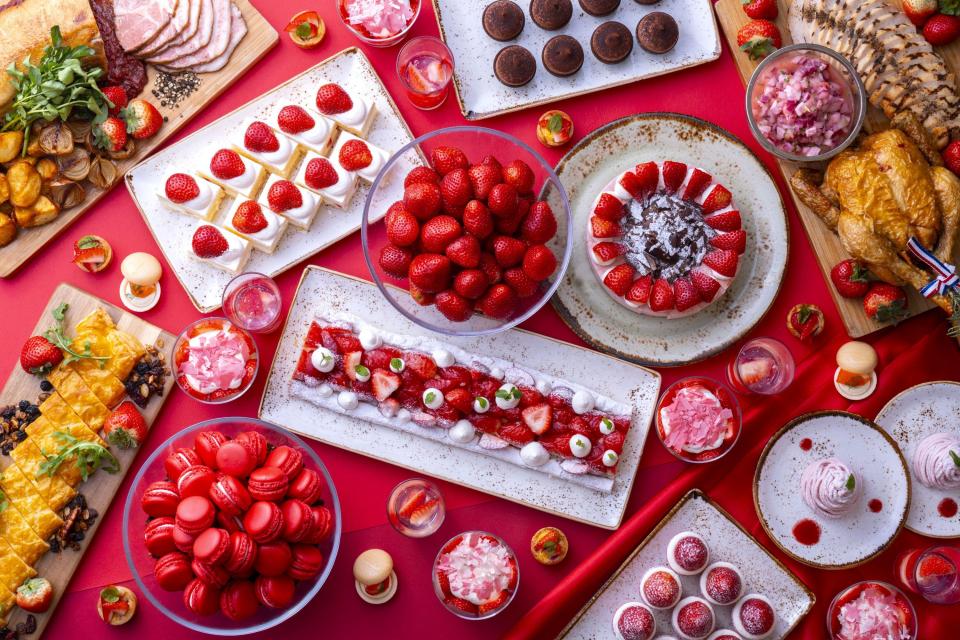 ハイアット リージェンシー 京都 ストロベリーアフタヌーンティーブッフェ イメージ