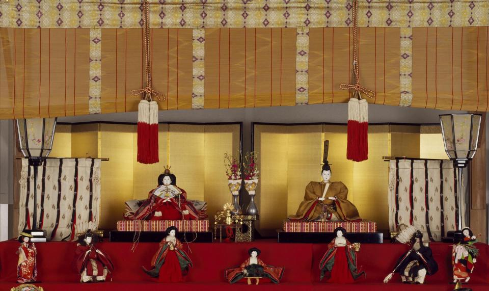 段飾り雛　京都国立博物館