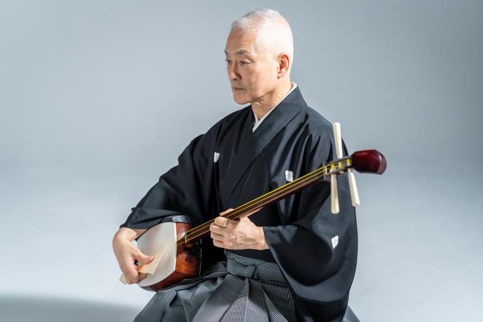 長唄三味線奏者　杵屋勝七郎さん