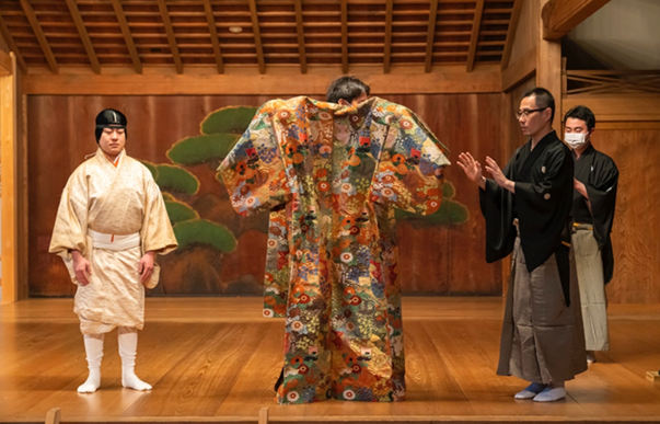 装束着装（イメージ）