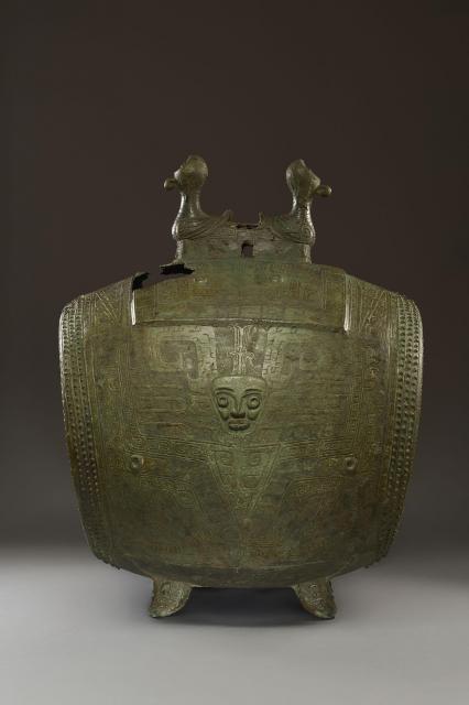夔神鼓 殷後期・前１２-１１世紀 