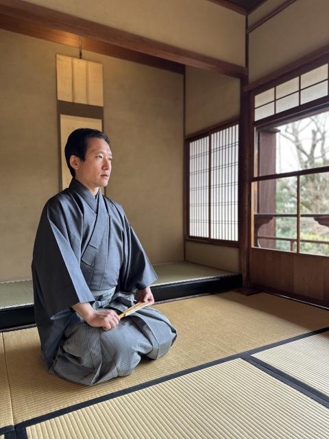 【講師】能楽師ワキ方高安流　有松遼一先生