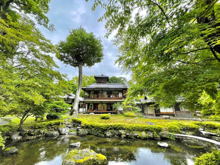 新緑の旧三井家下鴨別邸