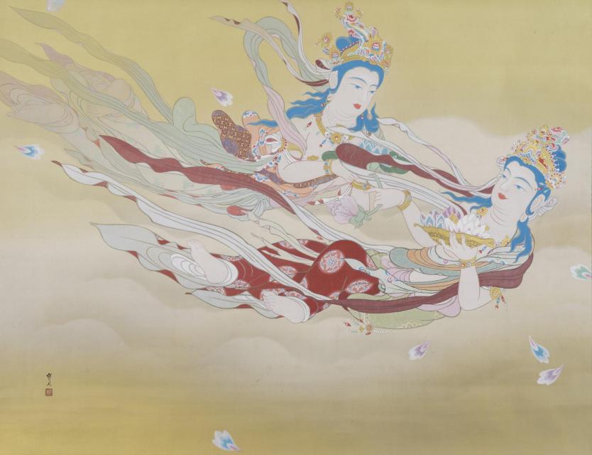 幸せになりたい！ー祈りの絵画ー」【福田美術館】｜【京都市公式】京都