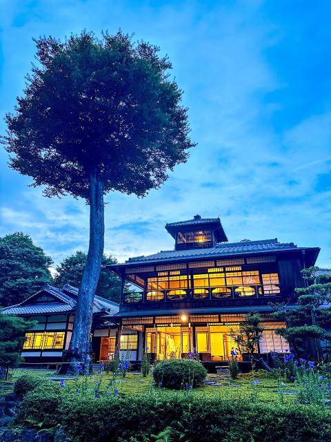 黄昏時の別邸