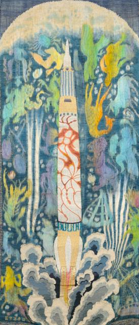 《星座・月・ロケット》1958年 京都市美術館蔵
