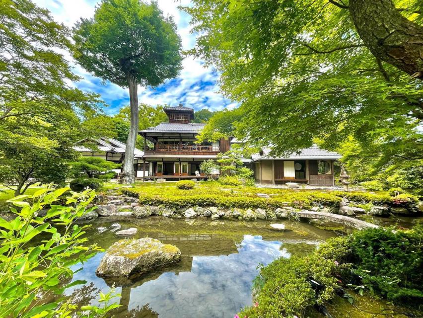 新緑に包まれる夏の別邸