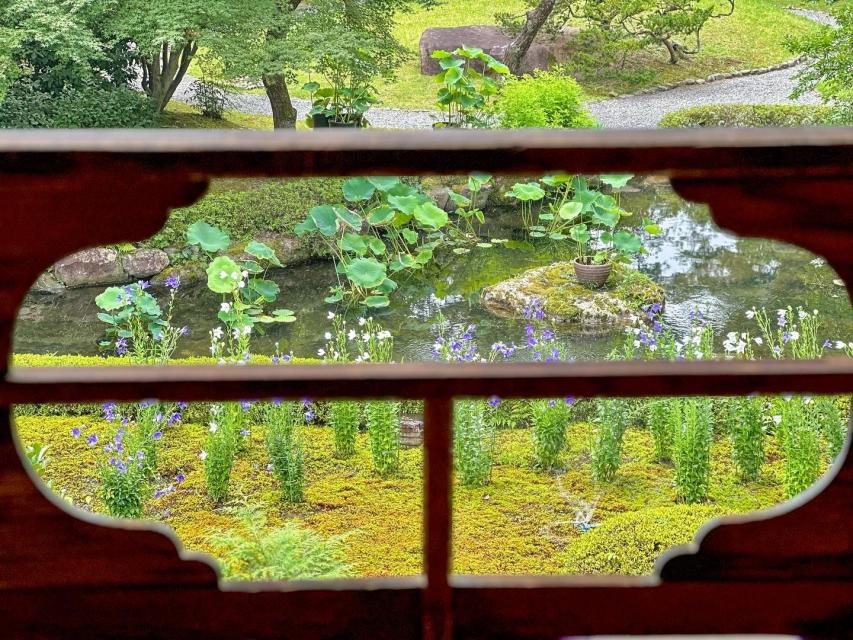 通常非公開の主屋2階座敷にて