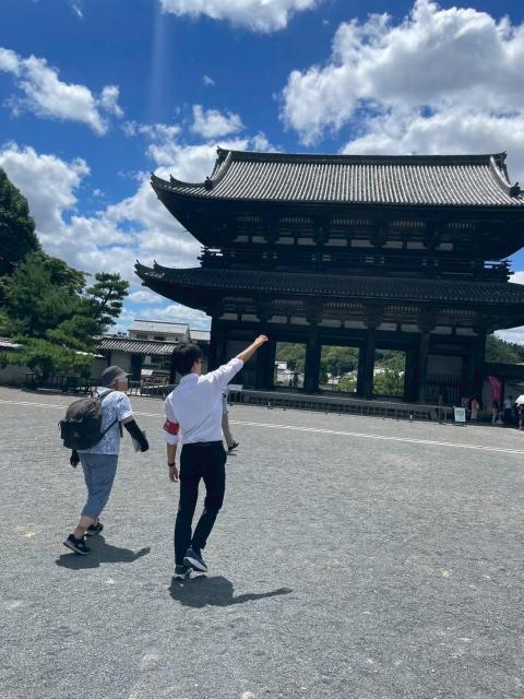 ガイド風景③