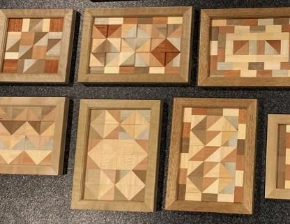 組木作品