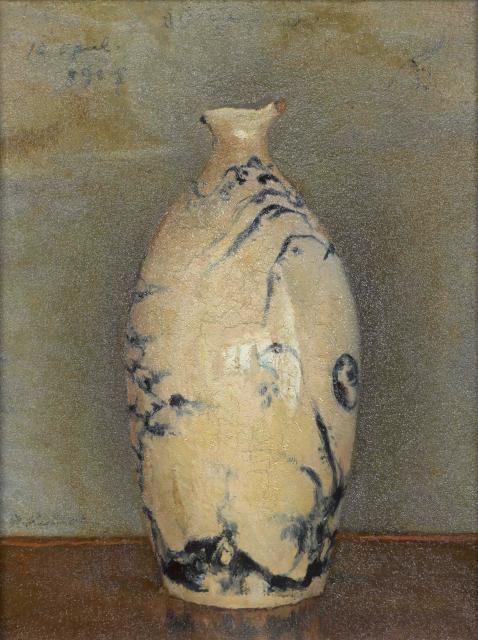 岸田劉生　《壺》　1917（大正6）年、京都国立近代美術館