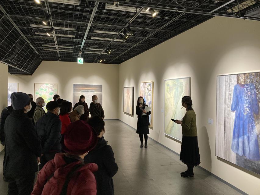 「京都　日本画新展2023」開催時の様子