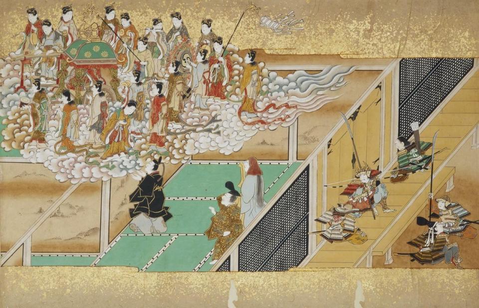 《竹取物語絵巻》　　江戸・17世紀