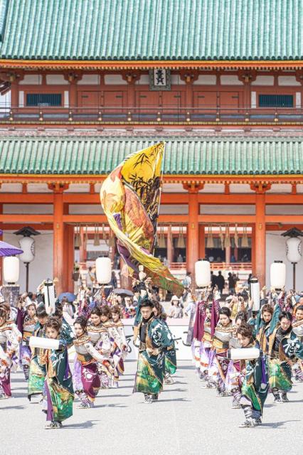 京都市会場（よさこい演舞『阿国』）