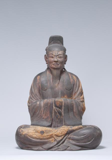 重要文化財 男神像（老年） 平安時代 9世紀 松尾大社蔵