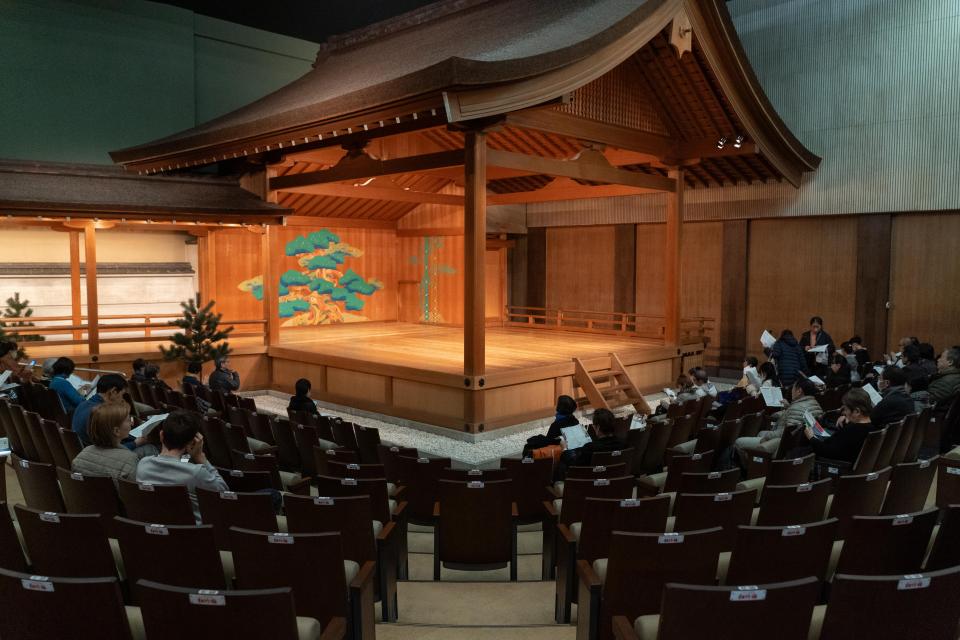 京都観世会館の能舞台