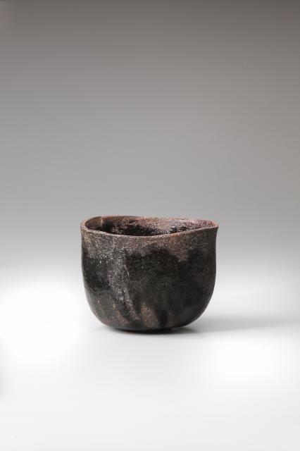 本阿弥光悦（1558～1637）黒樂茶碗　銘　村雲