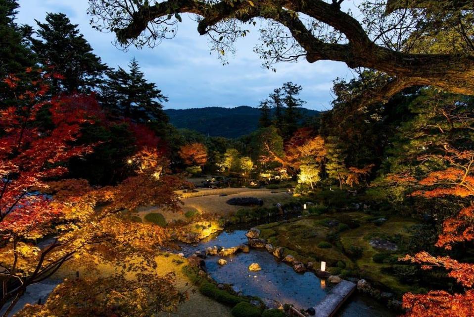 京都の名勝「無鄰菴」の秋の紅葉特別夜間公開を訪ねて。 ～少人数で静かに味わう「トワイライト庭園パーティー2026」～