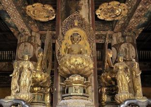 東寺 五重塔　初層内部