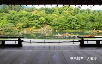 天龍寺 曹源池庭園