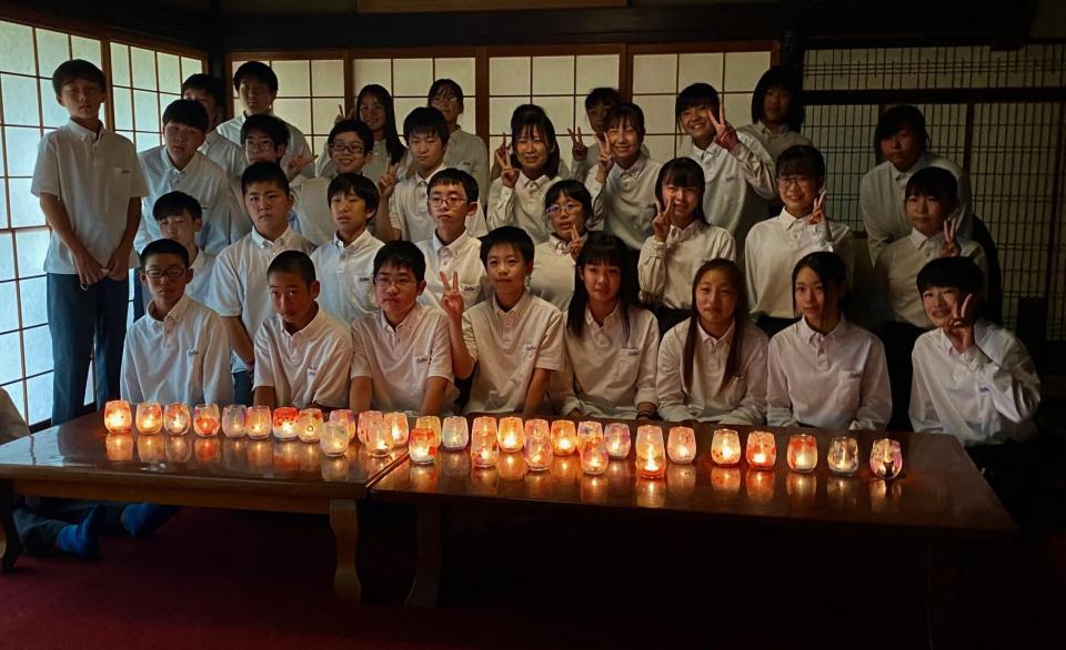 修学旅行で京都らしい和の体験。