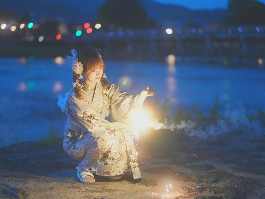 浴衣と花火は相性抜群！