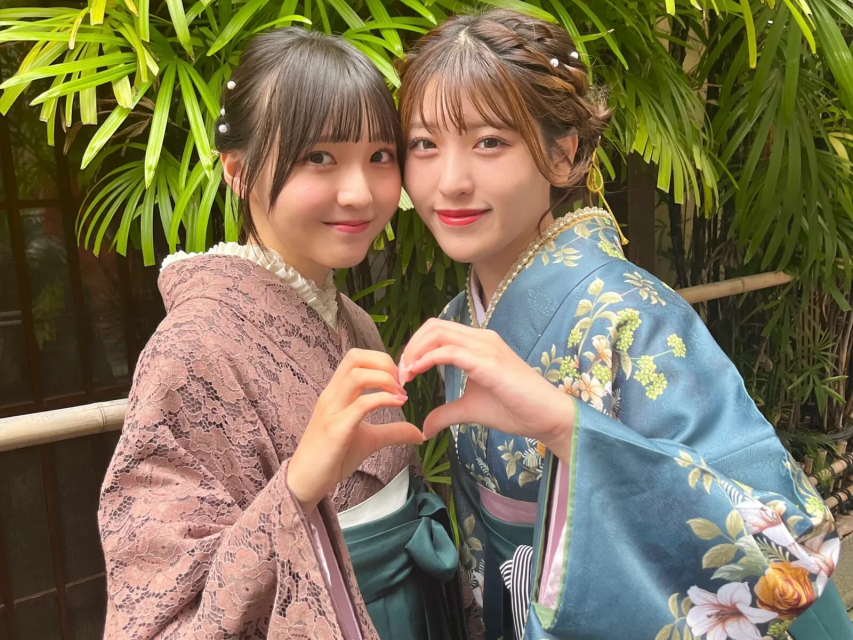 袴や振袖の取り扱いもございます！式典や袴散策にもおすすめ♪